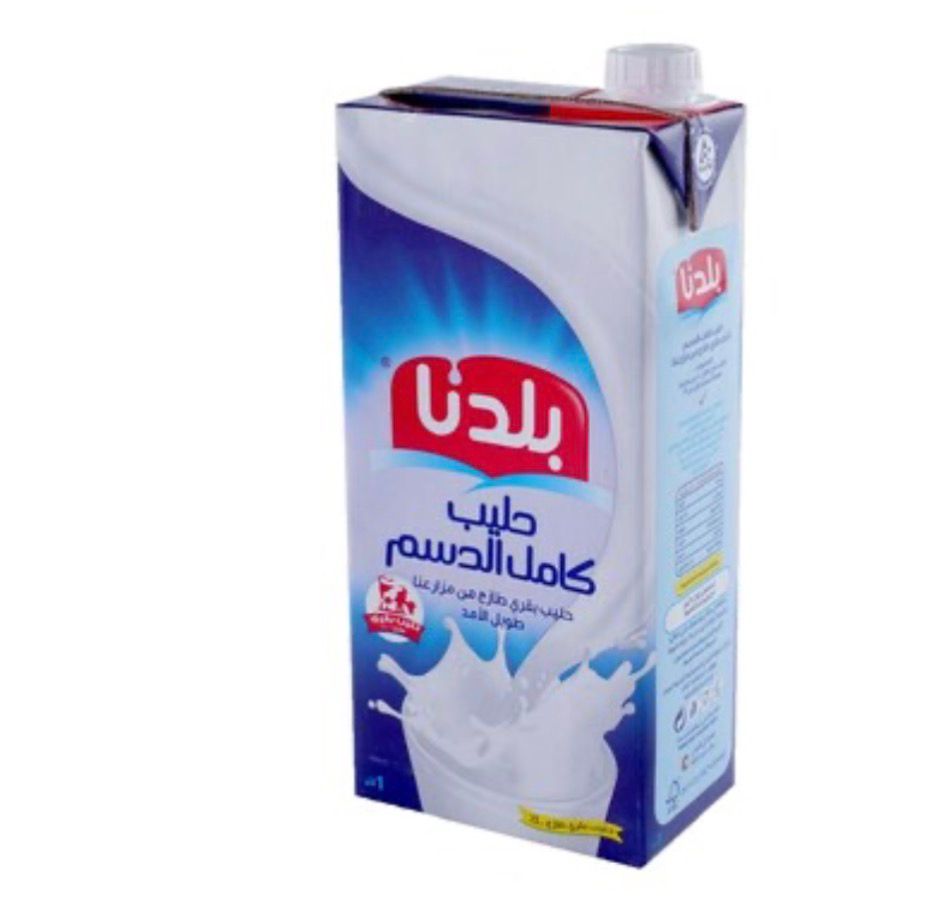 Baladna Full Cream Milk 1L