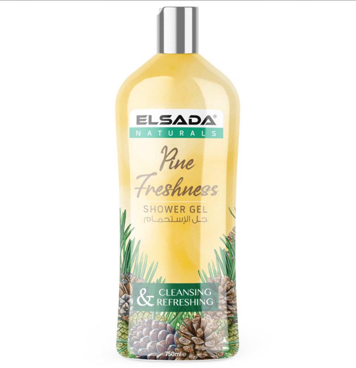 Elsada Pine Freshness Shower Gel & Cleansing Refreshing