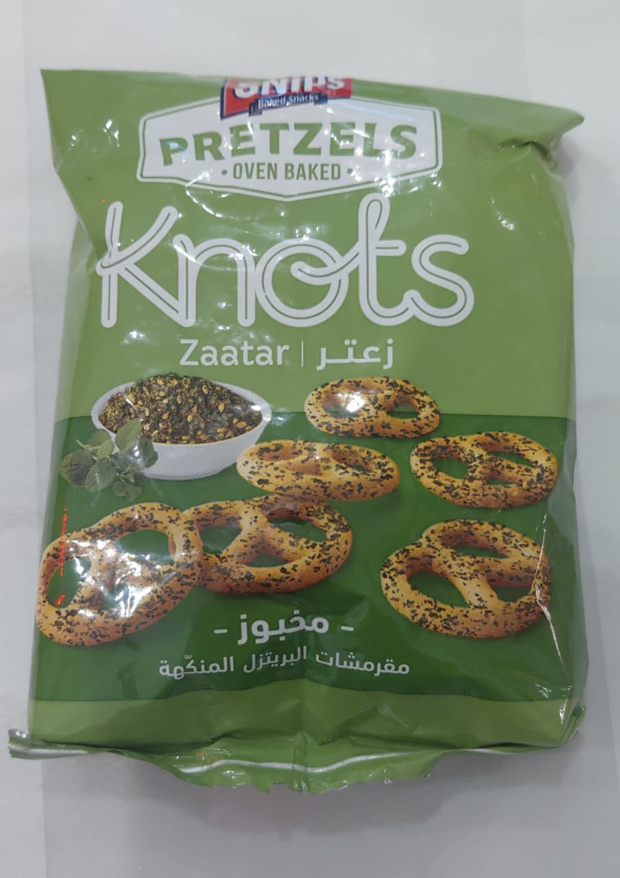 Snips pretzels Zaatr